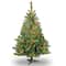 4 ft. Pre-Lit Kincaid Spruce Artificial Christmas Tree, Multicolor Lights